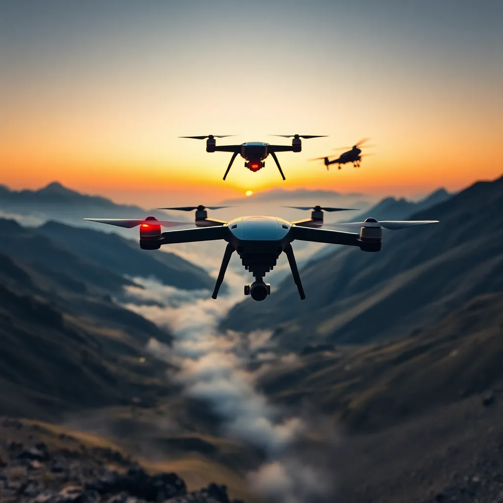 Drone Swarm Surveillance